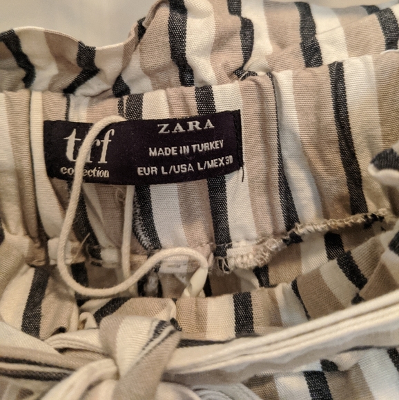 Zara Trafaluc Striped lightweight trousers - Picture 2 of 6